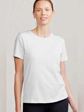 Tasc Everyday Crewneck Tee in White